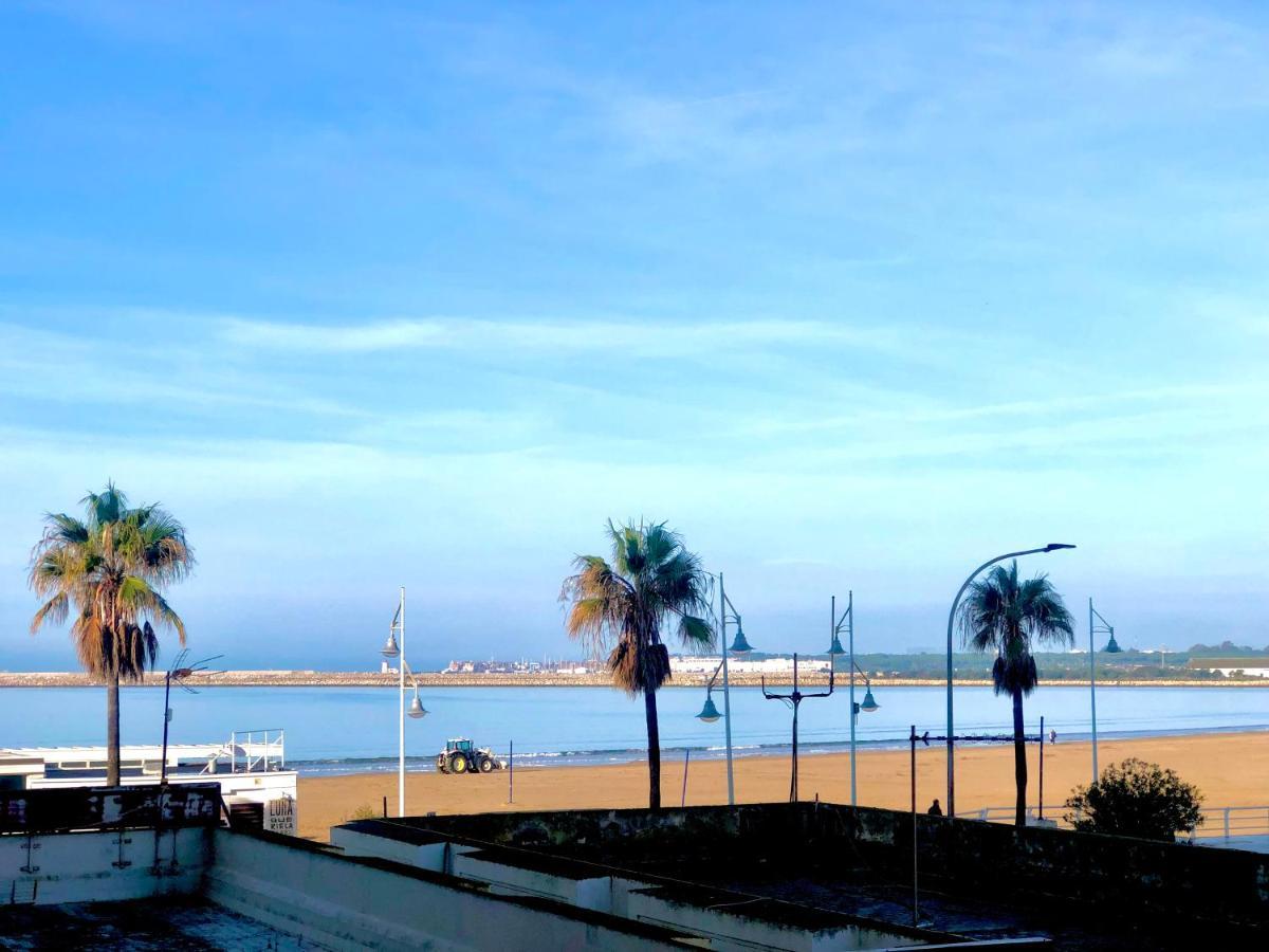 Primera Linea Playa Valdelagrana Vistas Al Mar El Puerto de Santa María Exteriör bild